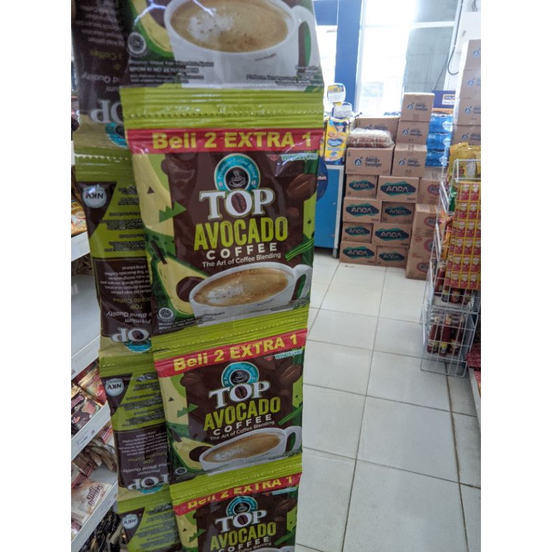 Kopi Top Avocado Coffee 1 Renteng