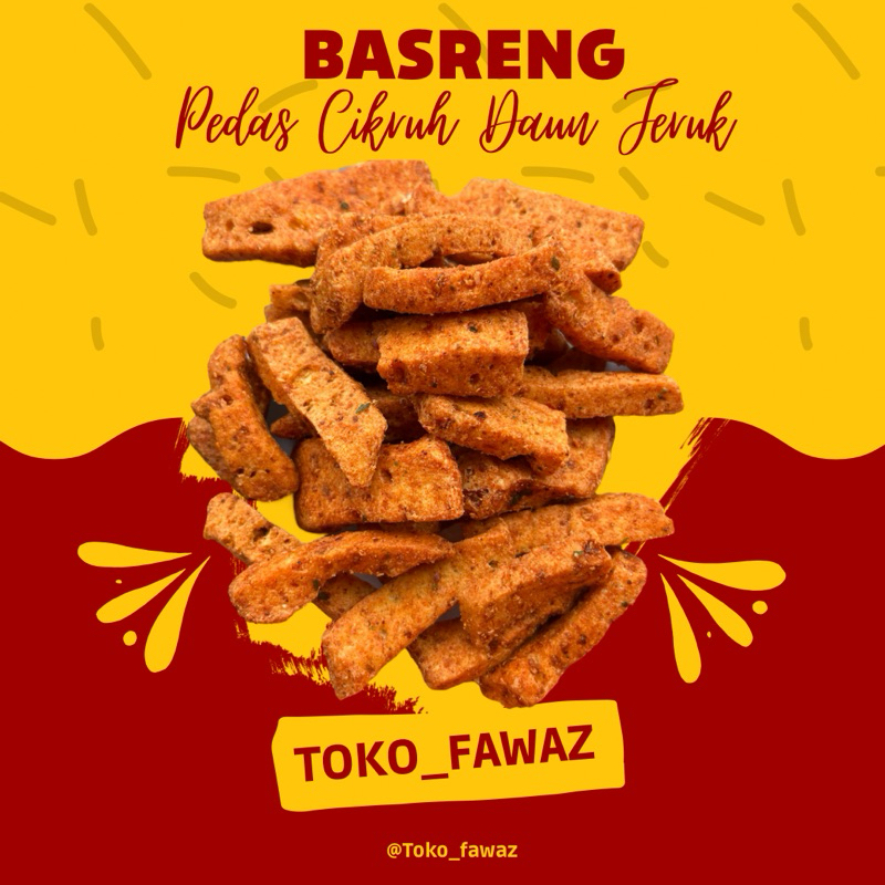 

Basreng Pedas Cikruh Daun Jeruk