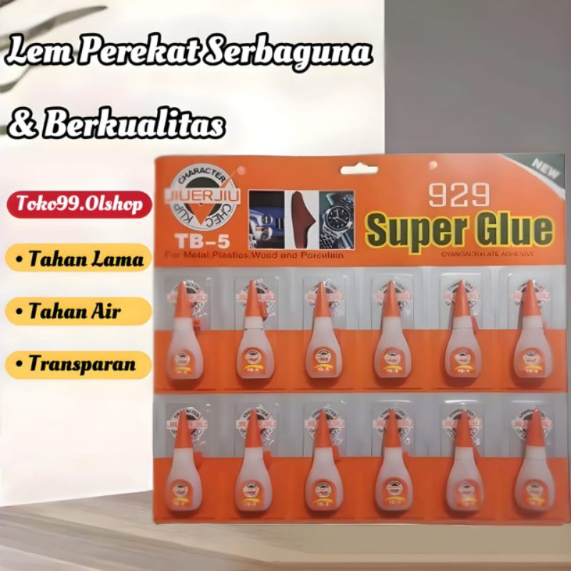 

Lem Tetes Lem Korea Instant Cyanoacrylate Glue Lem Korea Serbaguna Lem Perekat