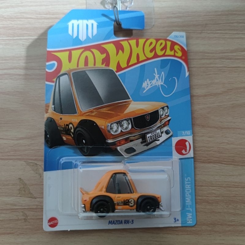 Hot Wheels Tooned Mazda Rx-3 Hw Mazda Tooned
