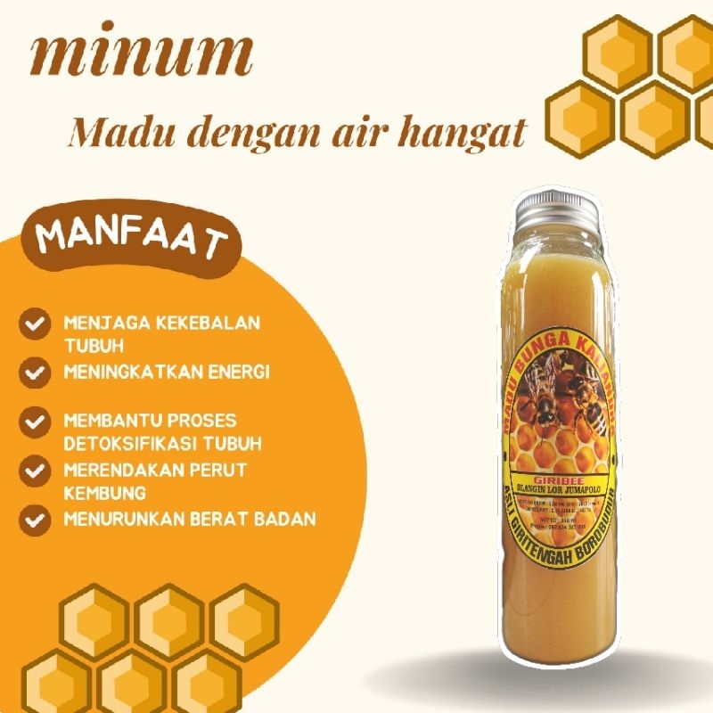 

madu bunga kaliandra 460ml