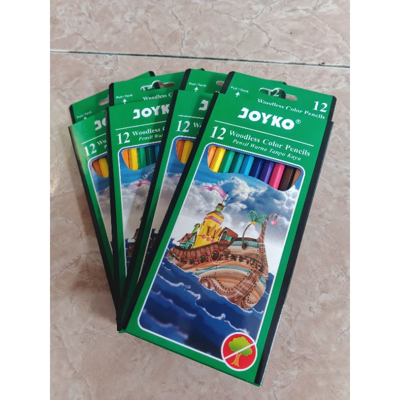 

Joyko Pensil warna isi 12 panjang