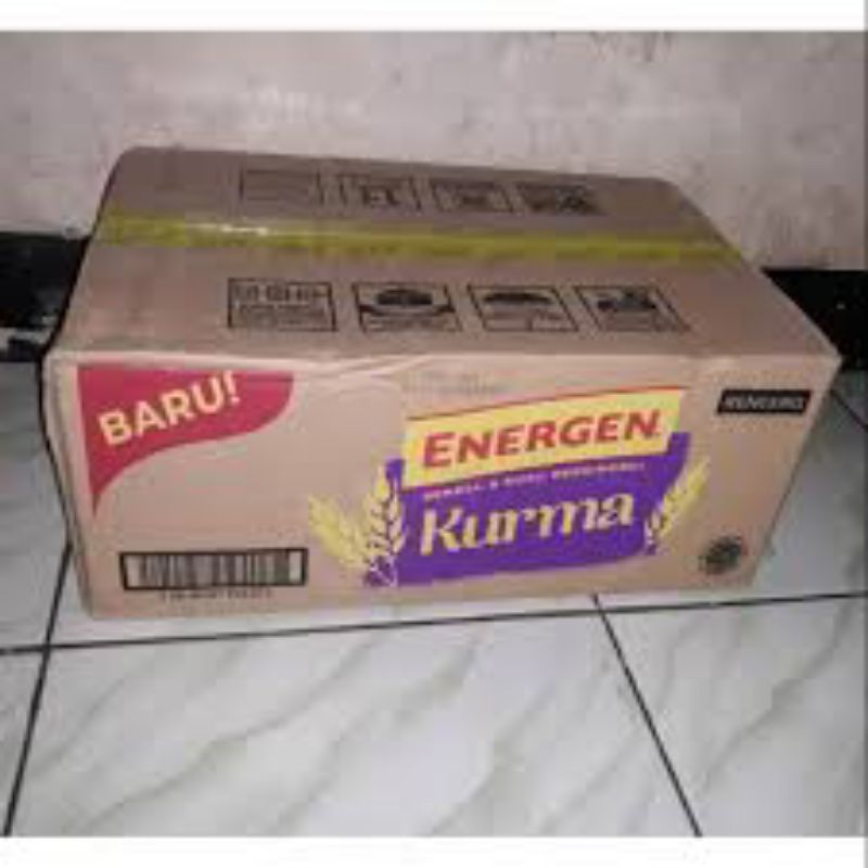 

Jual Energen kurma 1 dus isi 12 renceng , 1 renceng isi 10 pcs@30gr