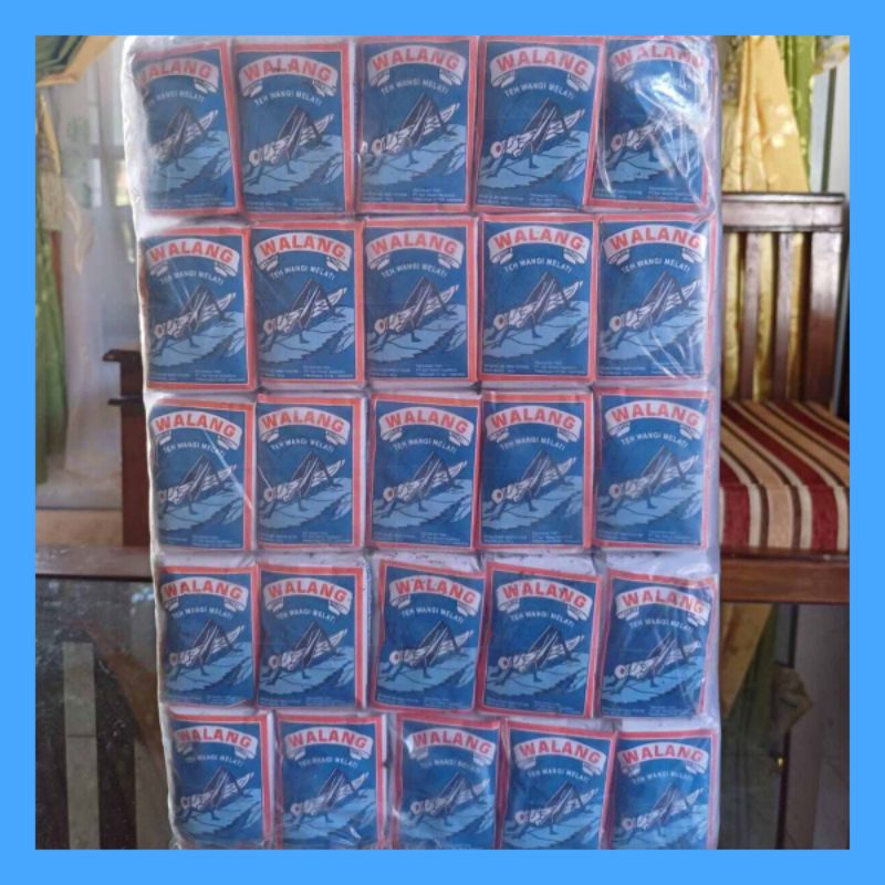 

Teh Walang Teh Wangi Melati 40gr 1 ball (10 pack x 10pcs)