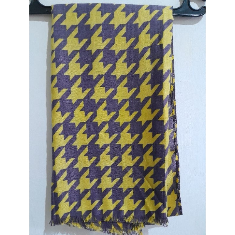 PRELOVED Pashmina Houndstooth