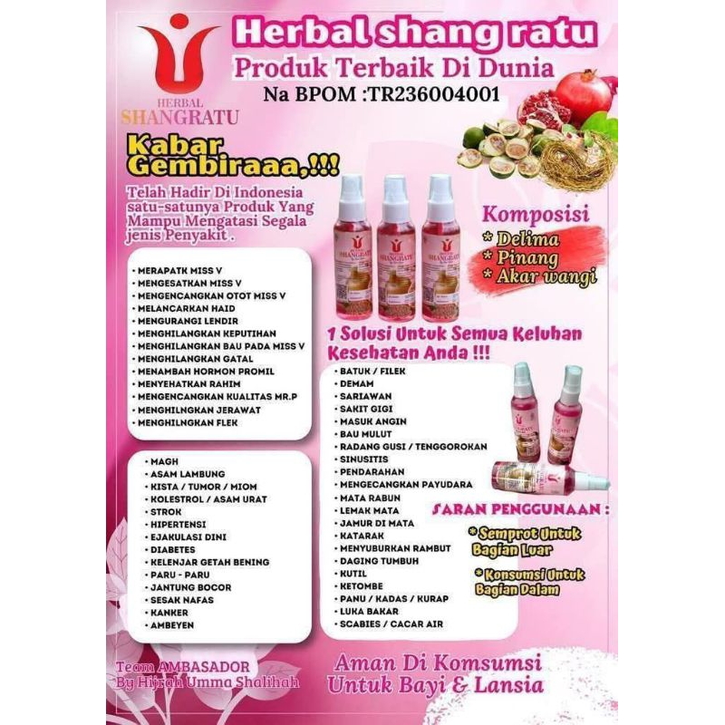 

Herbal sang ratu