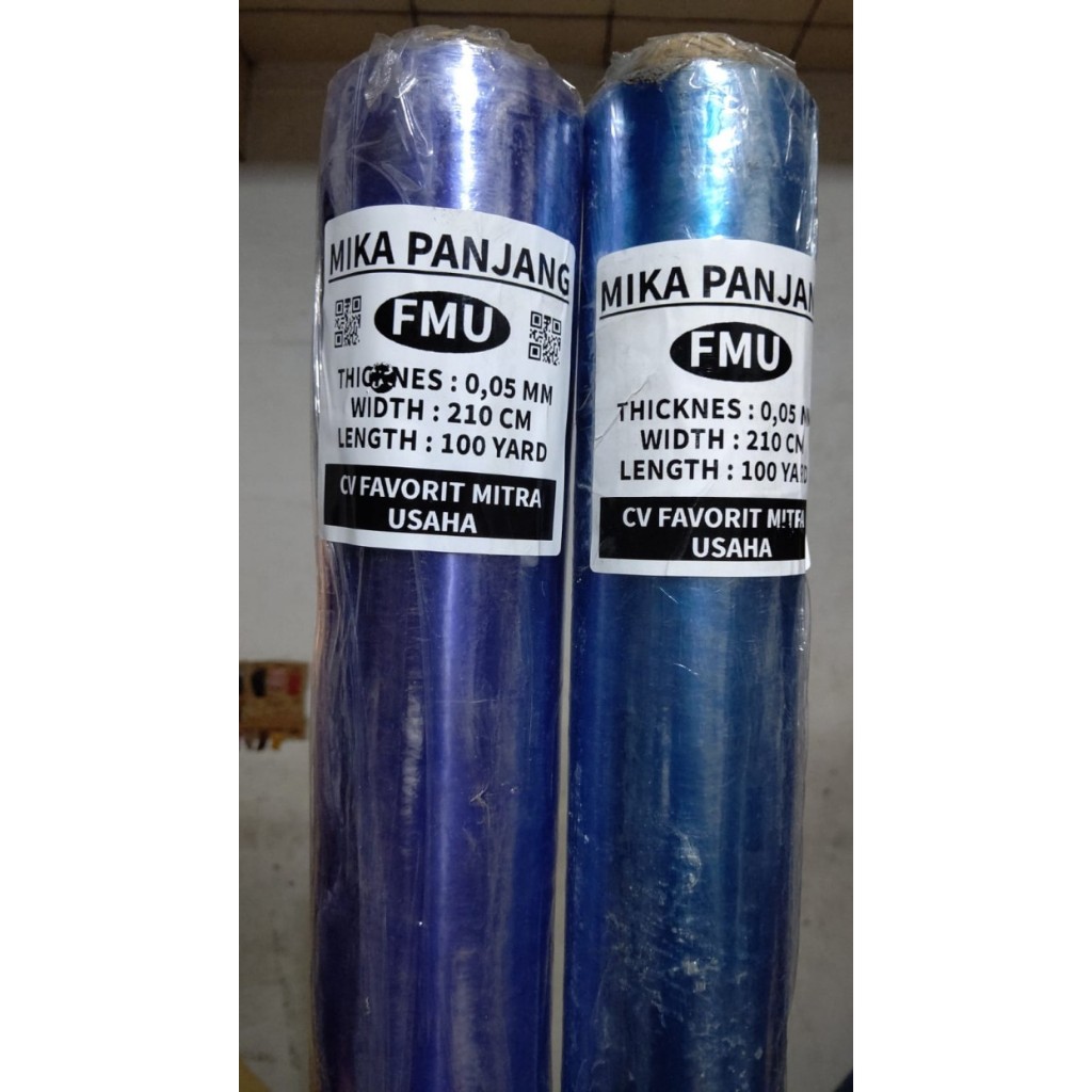 

MIKA PANJANG 210CM ISI 100YARD MEREK FMU TEBAL 0,05MM