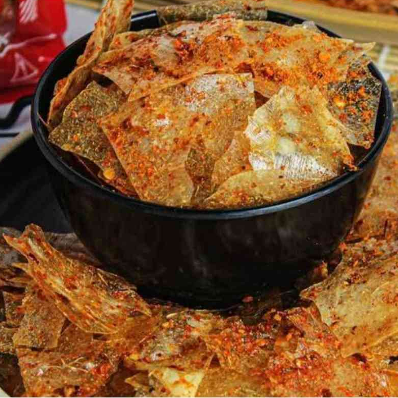 

250 Gr Kripca Kripik Kaca Pedas Original / Kripik Singkong / Camilan Pedas