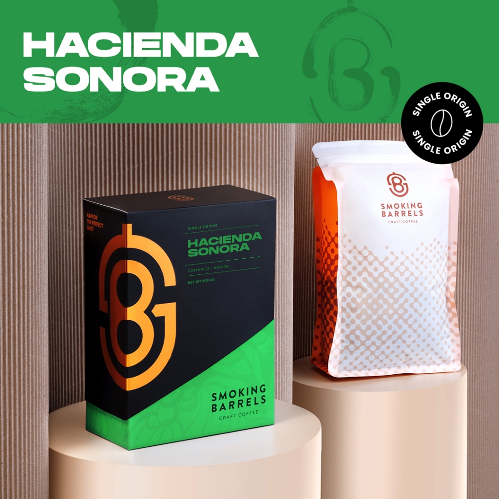 

Costa Rica Hacienda Sonora Natural (Specialty Arabica Coffee Roastery Biji Kopi Arabika) - SB Craft Coffee