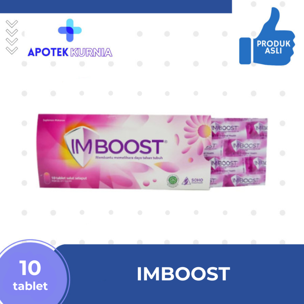 IMBOOST VITAMIN DAYA TAHAN TUBUH @ 10 TAB