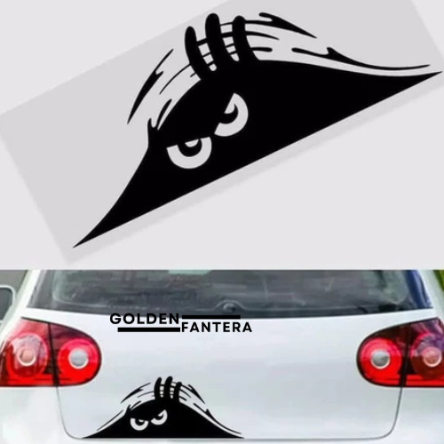 

Stiker Sticker Dekal Decal Eyes Monster Aksesoris Variasi Bumper Bemper Pintu Mobil Awet Tahan Anti Air