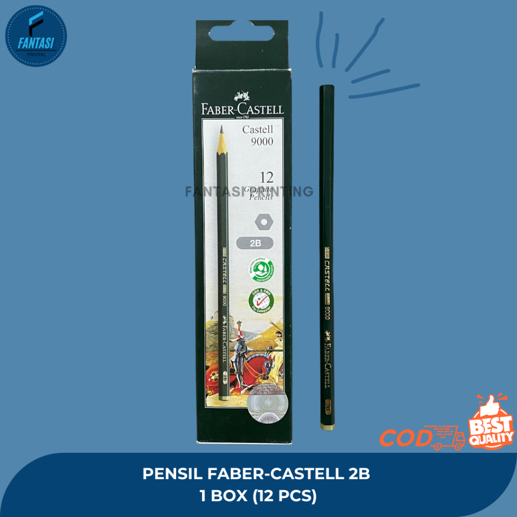 Pensil Faber Castell 2B 1 BOX (12PCS)