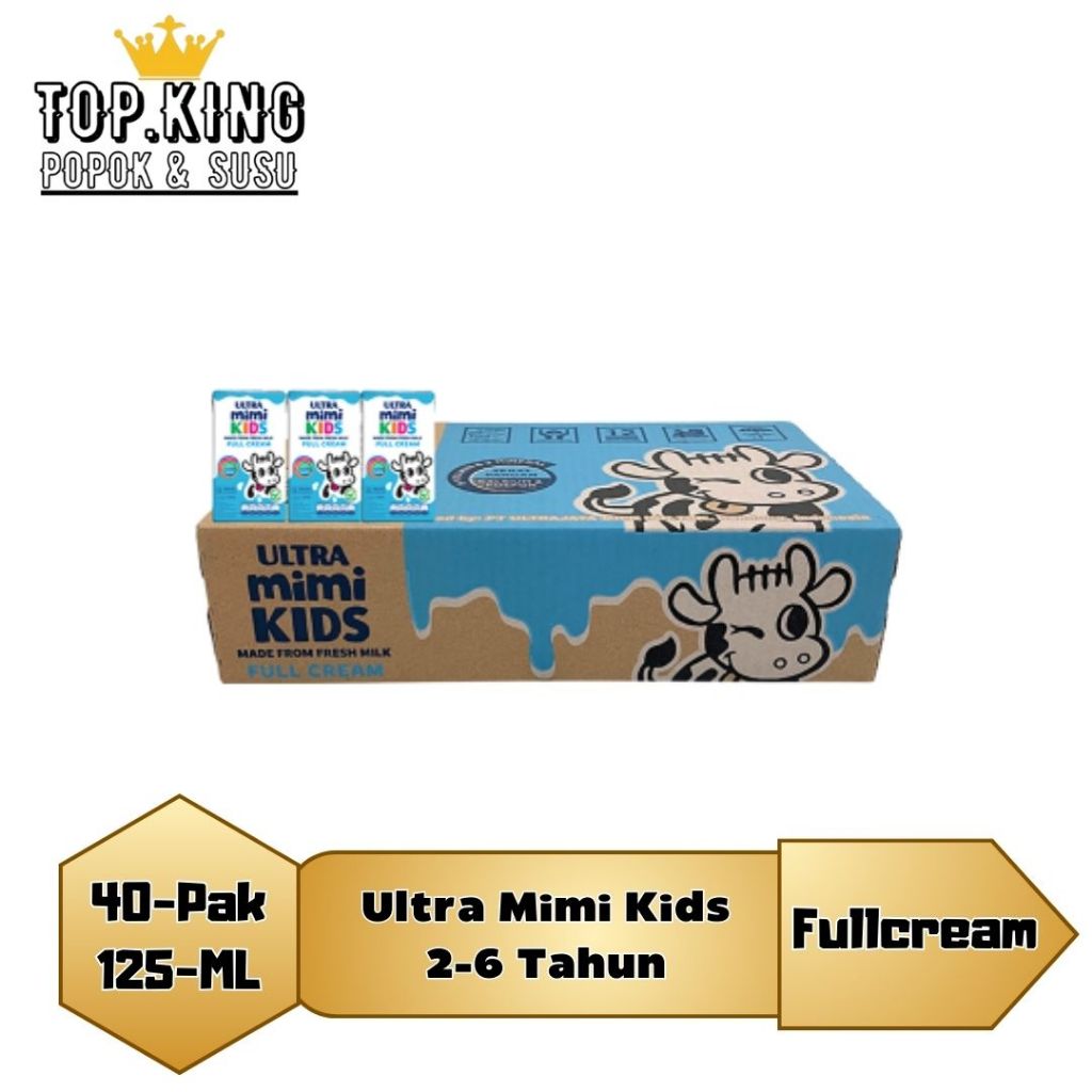 

ULTRA MIMI KARTONAN COKLAT/VANILA/FULL CREAM/STRAWBERRY/125ML/top.kingg