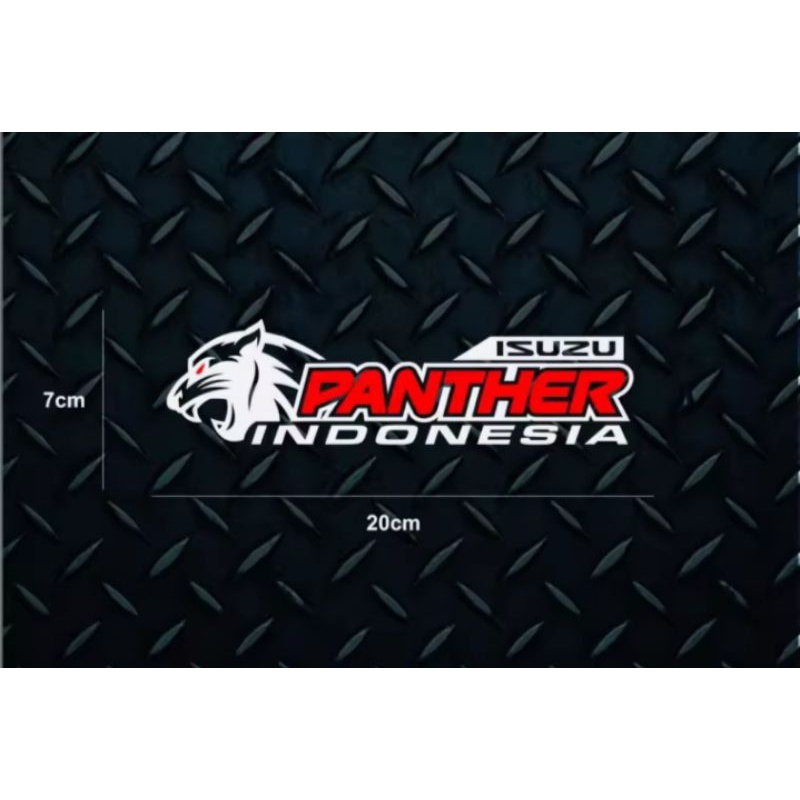 stiker Isuzu panther Indonesia