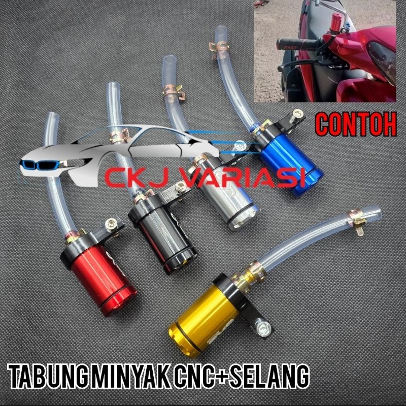 Tabung Minyak Rem model botol Satria Fu Jupiter Mx Ninja R Ninja RR Vixion Universal Tempat Minyak R