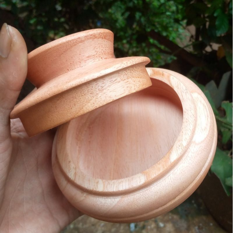 cetakan donat kayu mangkuk/cetakan donat kayu