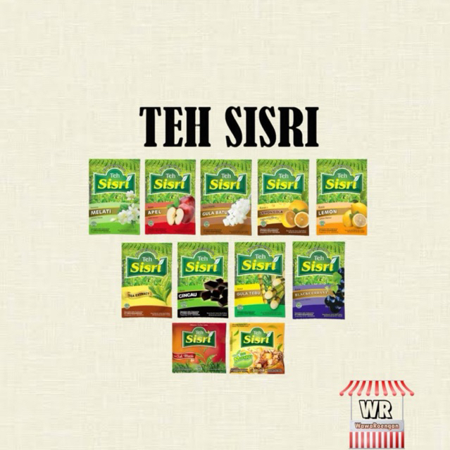 

Teh Sisri Minuman Teh Serbuk Per 1pcs 8gr