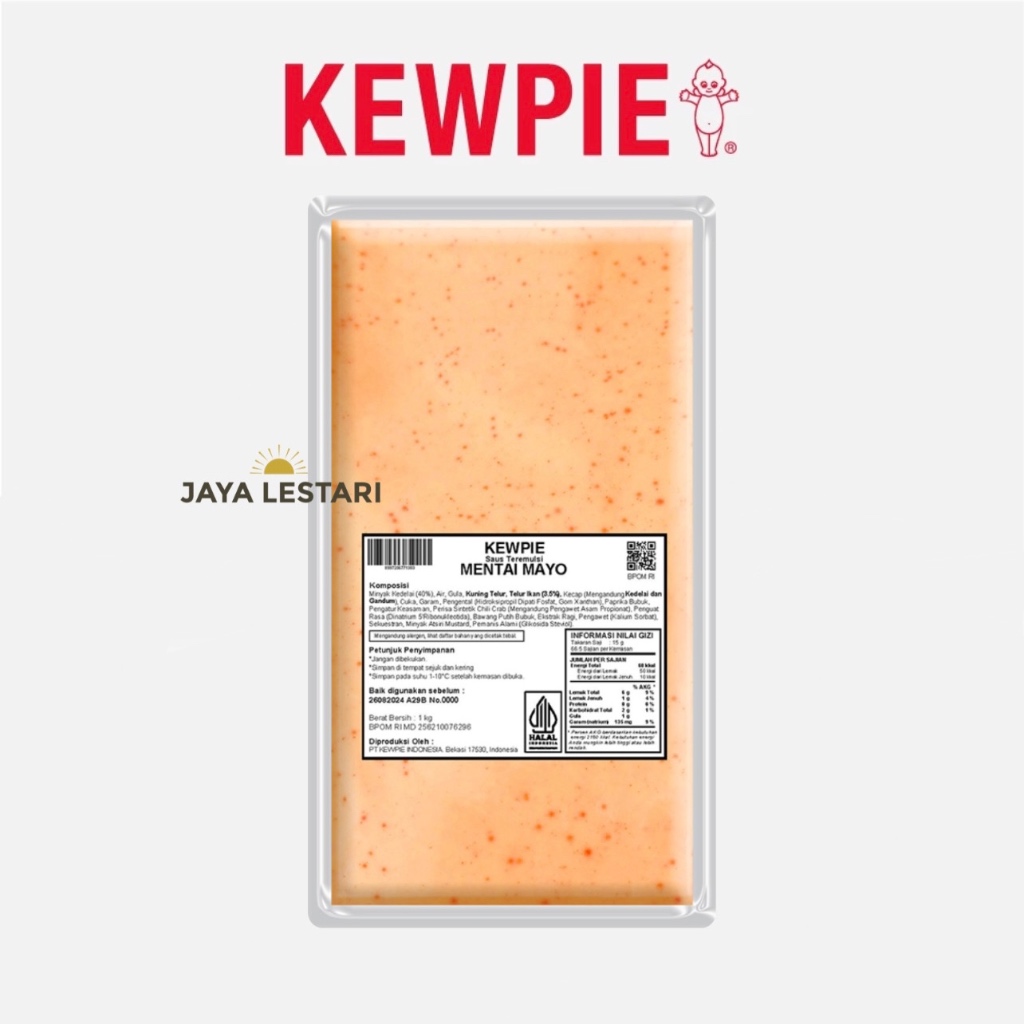 

Kewpie Saus Mentai Mayo (1kg)