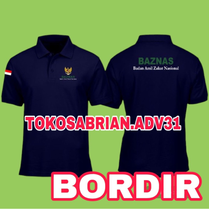 Baju Kaos Baznas Kaos Baznas