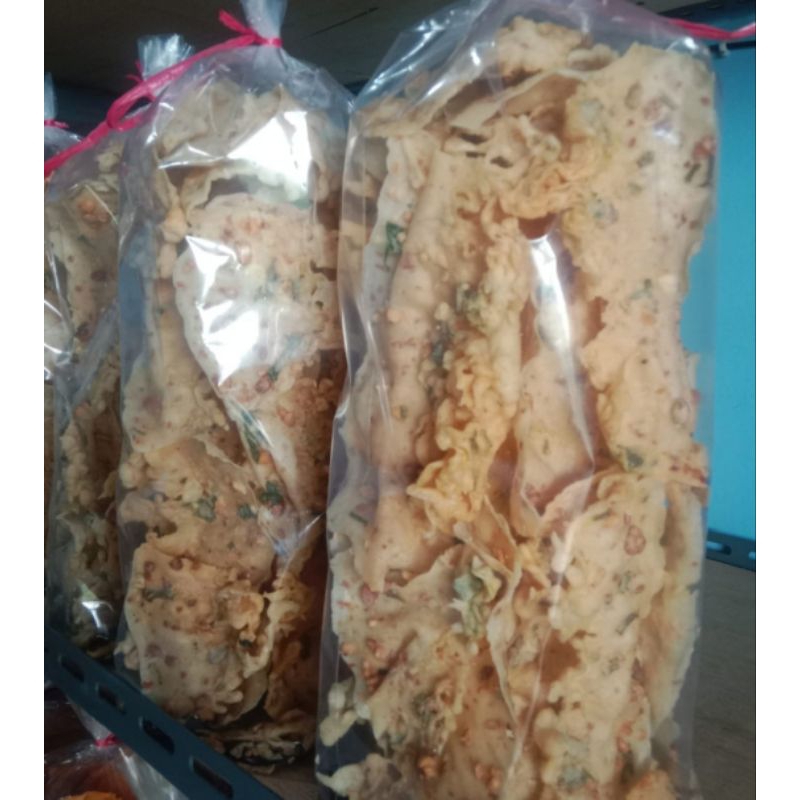 

Rempeyek kacang renyah 500gr