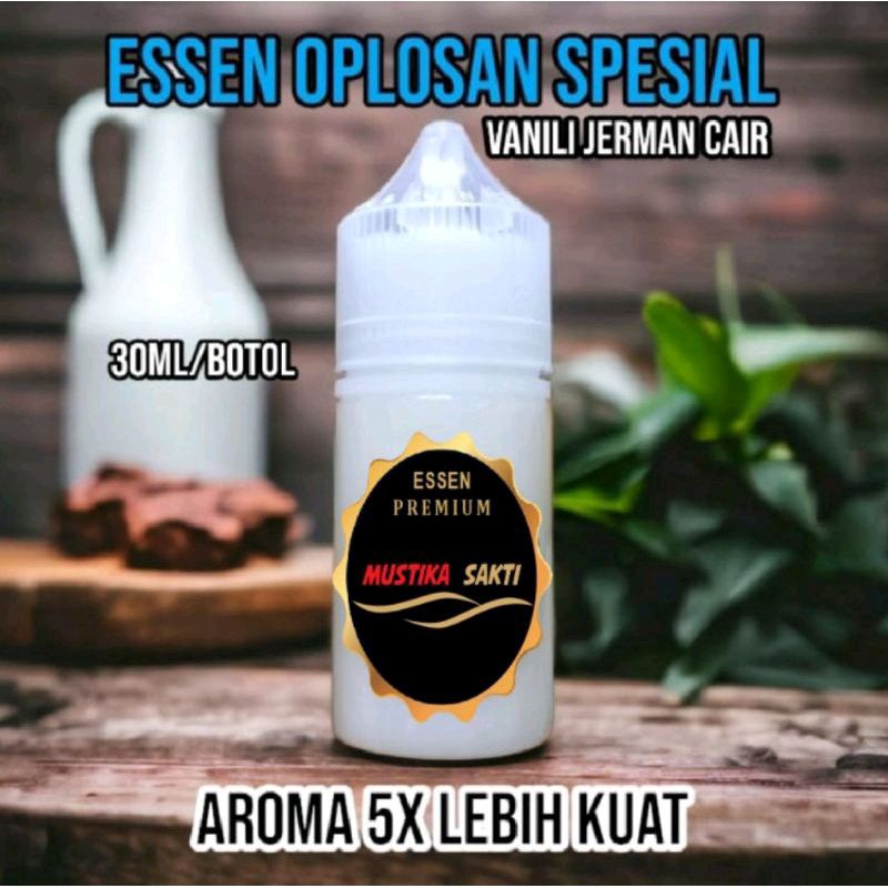 Essen Vanili Jerman Oplosan Spesial Aroma 5x lebih kuat muastika - 30ml 30mil Cocok untuk Lomba ORIG