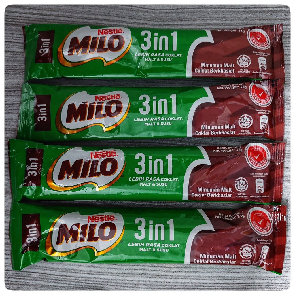 

MILO 3in1 ActivGo Stick Malaysia Sachet