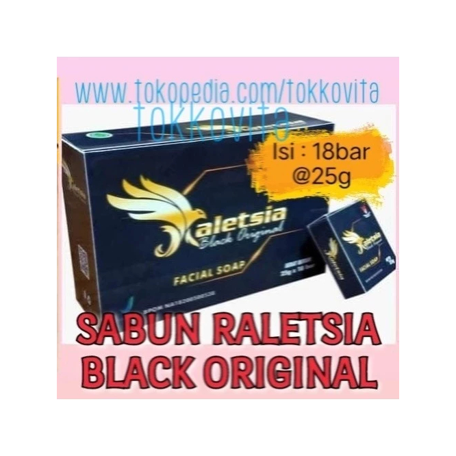 Black Original soap Raletsia
