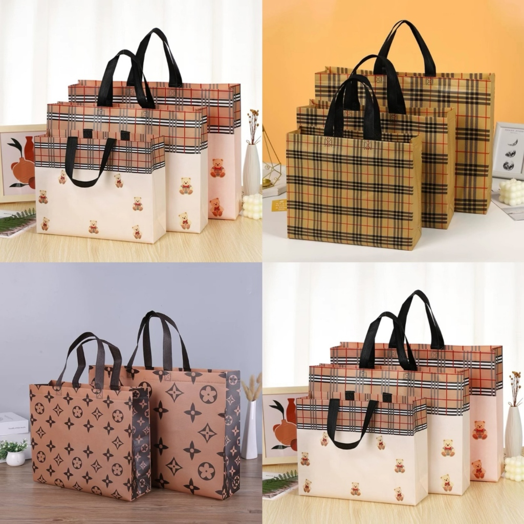 

Tas Belanja Goodie Bag Spunbond Tas Souvenir Ulang Tahun Anak Motif Kartun Premium Goodiebag Hampers souvenir WFB - A14
