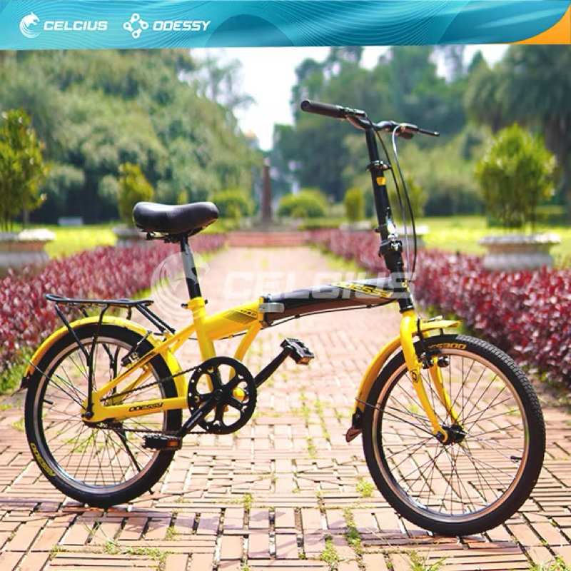 Sepeda Lipat  Odessy Rodeo 2.0 Ukuran 16" dan 20" - 1 Speed Garansi Original