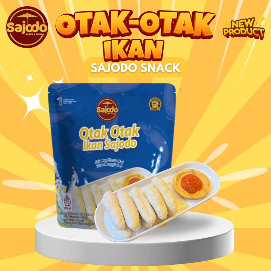 

OTAK - OTAK RASA IKAN - SAJODO SNACK & FOOD - PRODUK BARU