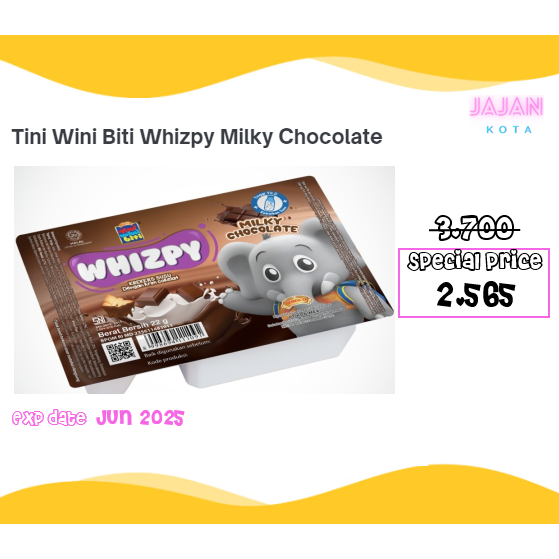 

Tini Wini Biti Whizpy Chocolate