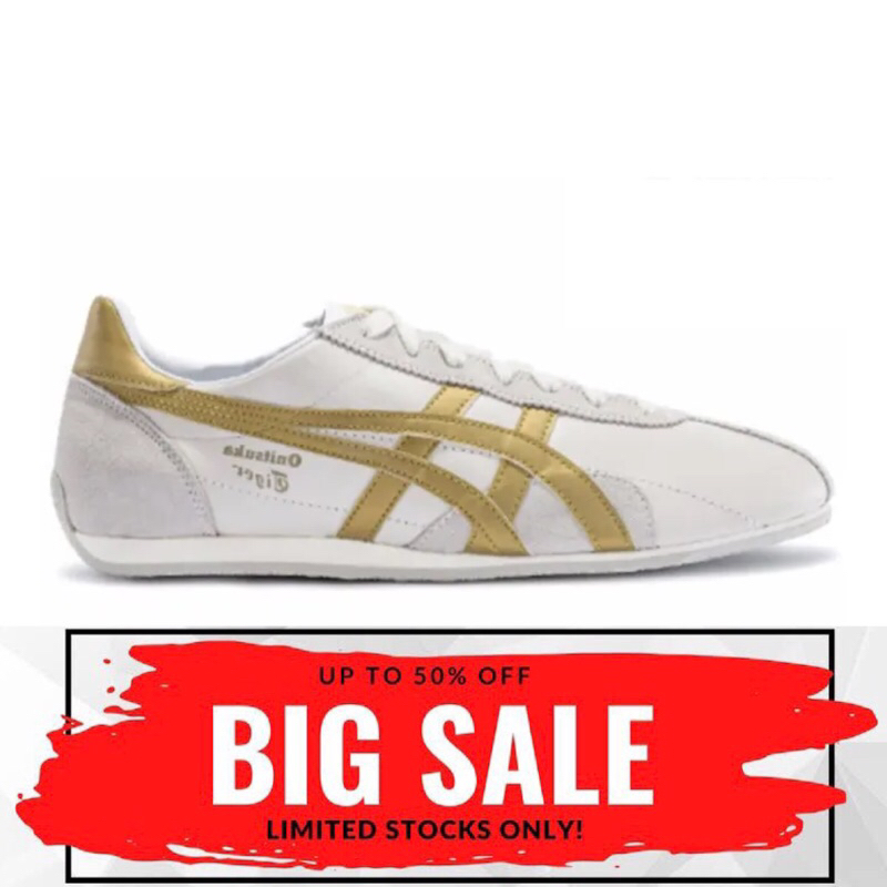 0NITSUKA TIGER MEXICO 66 RUNSPARK WHITE GOLD 0RIGINAL