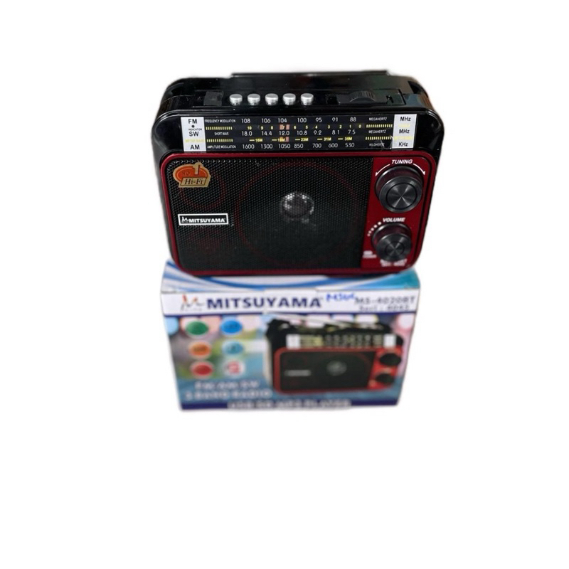 MITSUYAMA Radio Speaker Bluetooth  USB MEMORY MS-SERI 4045