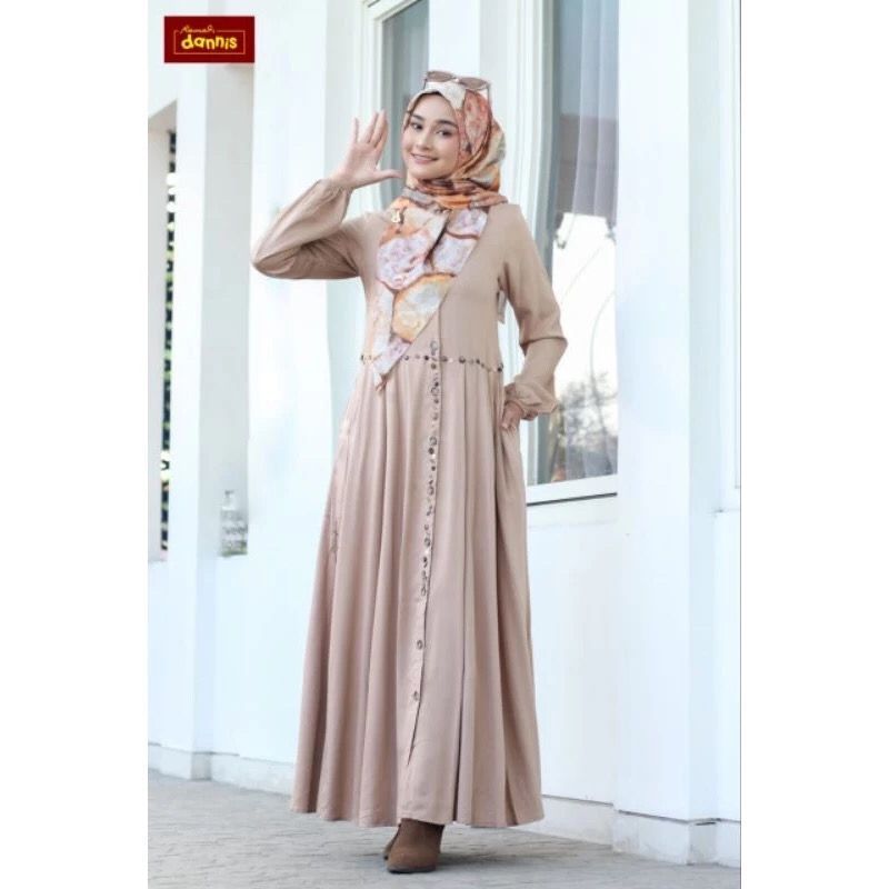 [S] SALE 40% [RUMAH DANNIS] Abaya Gamis Jubah Wanita Dewasa Rumah Dannis Size S SALE Obral 40%