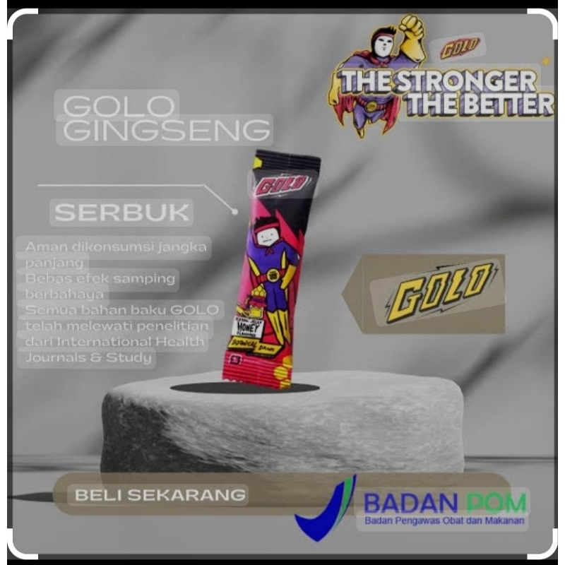 Golo Ginseng Rasa banana