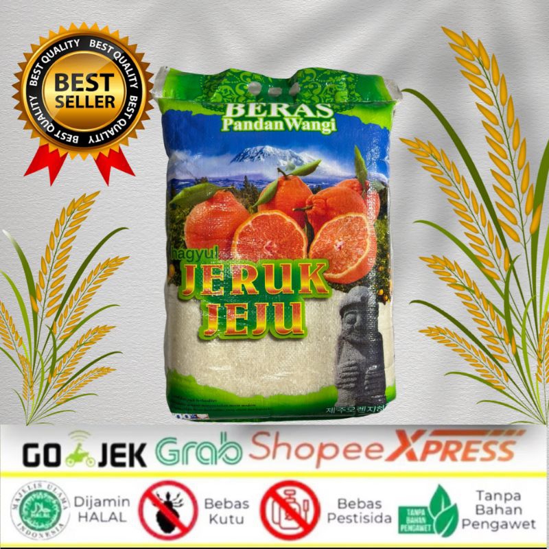 

Beras Pandan Wangi Cap Jeruk Juju 5 Kg 10 Kg 20 Kg