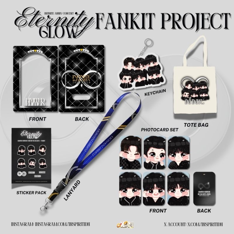 

ETERNITY GLOW FANKIT - EARLY BIRD (INFINITY KIT)