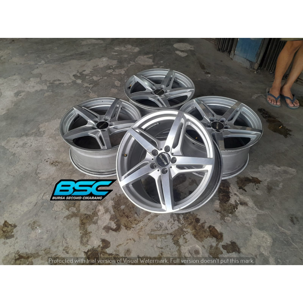 Velg Racing Celong Second R18 Funf Pcd 5x112 Ring 18 Buat Mercy Innova HRV CRV Terios Rush Xtrail Pe