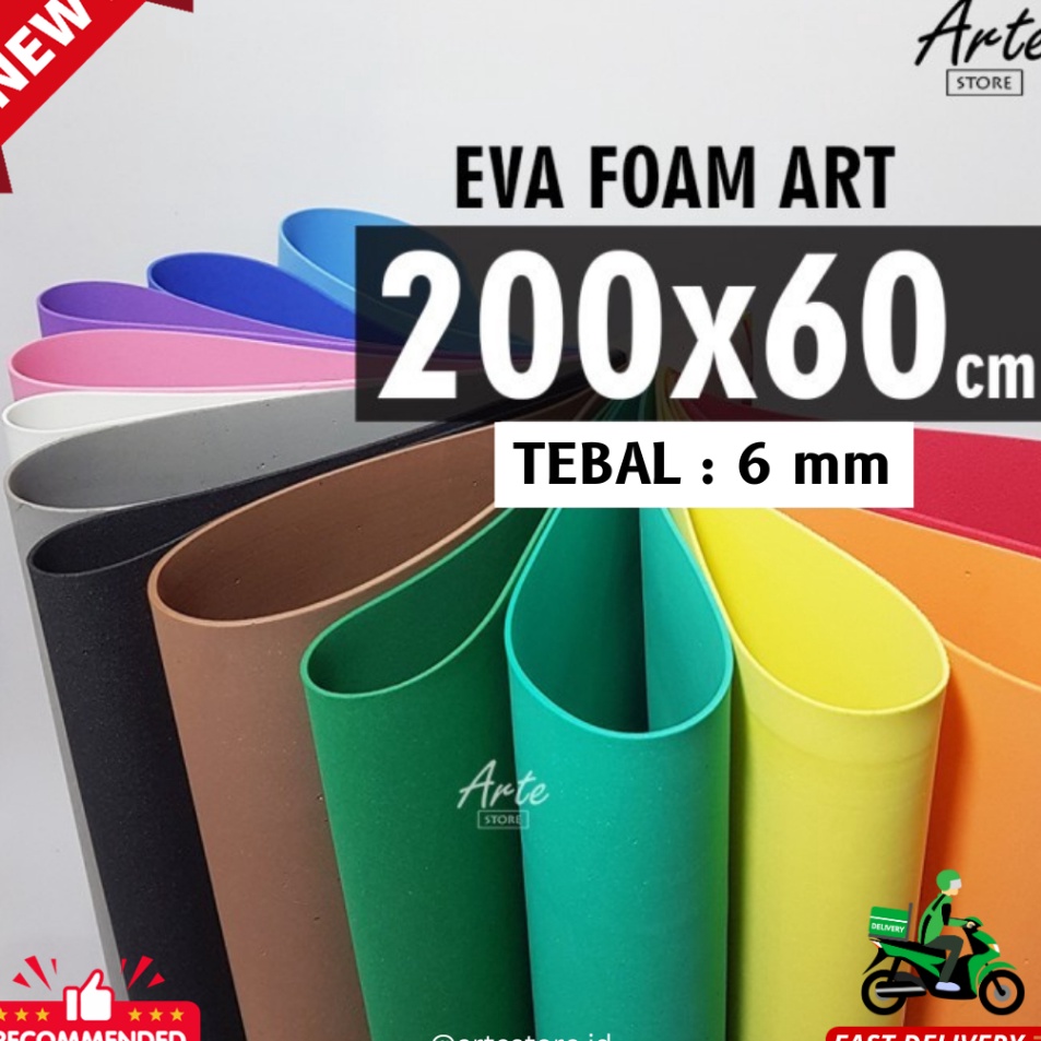 

EVA Foam Spon Ati Meteran tebal 6 mm 7NMG464