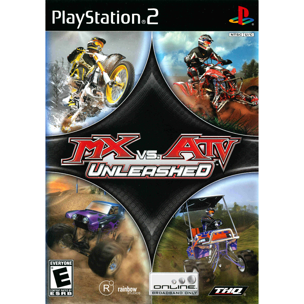 KASET PS2 MX VS ATV UNLEASHED