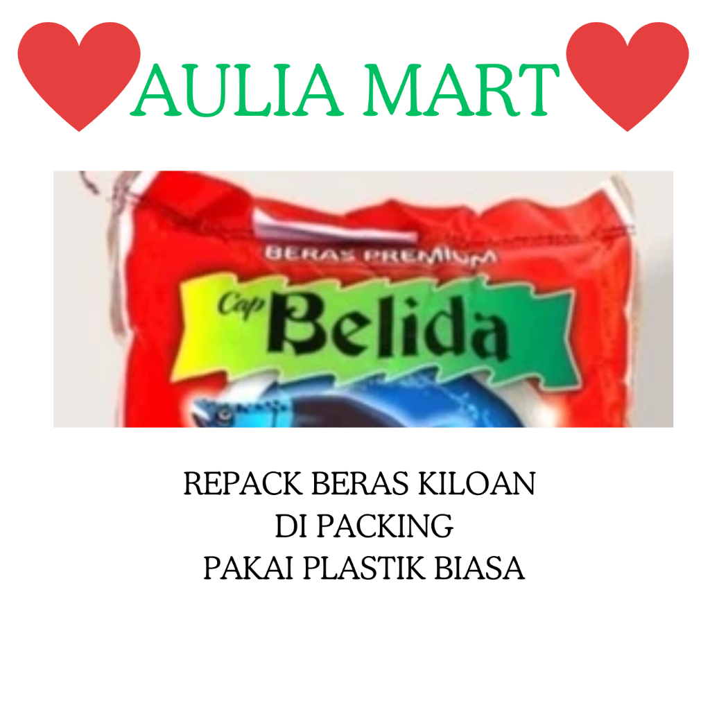 

BELIDA BERAS PREMIUM REPACK KILOAN