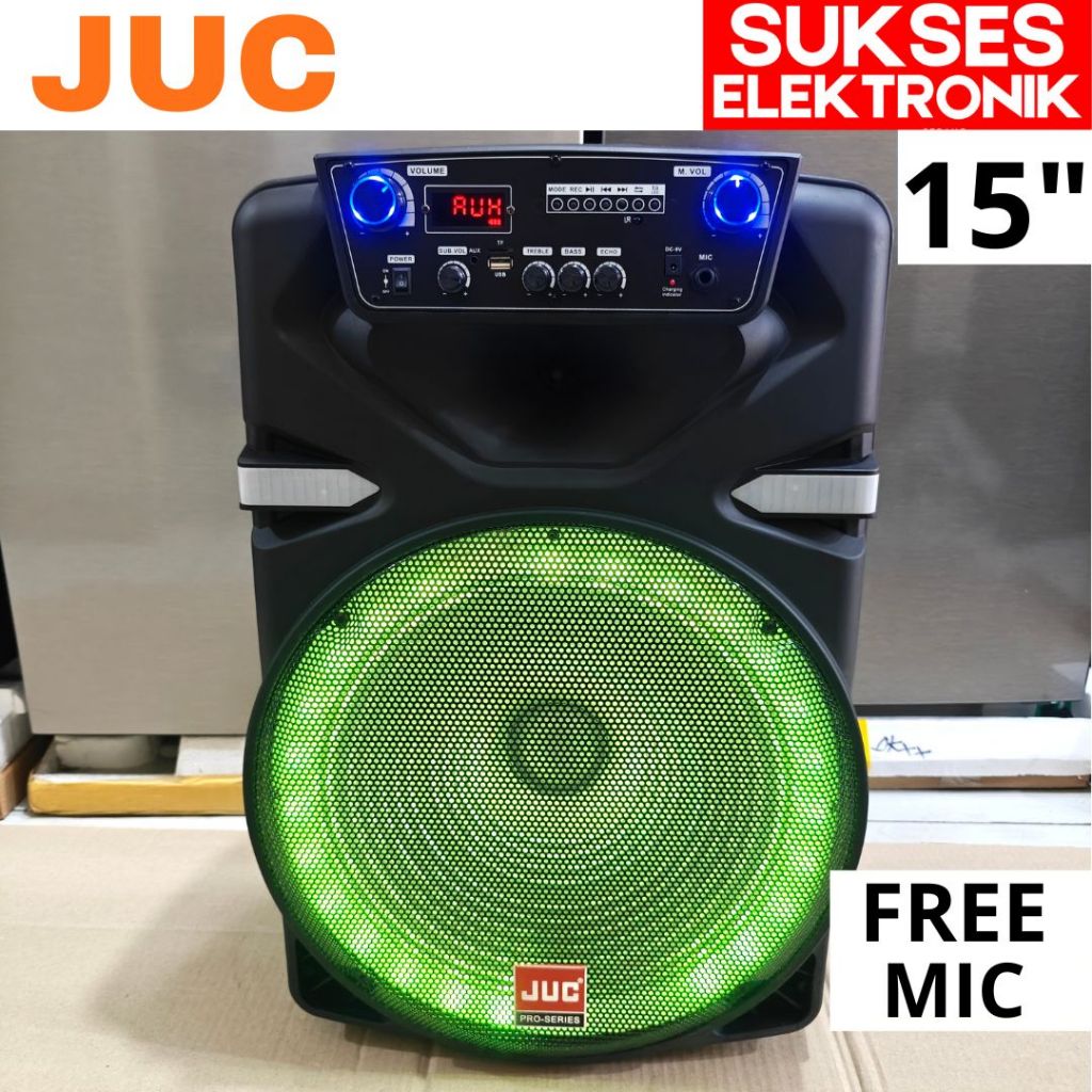 SPEAKER JUC 15IN / SALON PORTABLE MEETING KAROKE 15 IN INCH INC