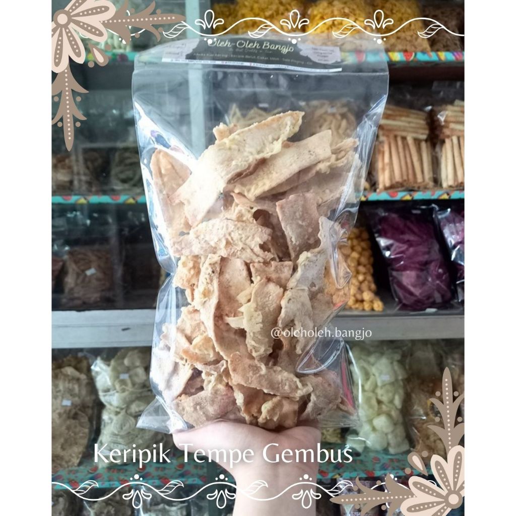 Keripik Gembus / Keripik Bongkrek / Oleh - Oleh Khas Yogyakarta - Oleh Oleh Khas Jogja