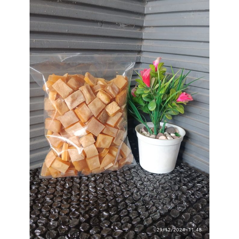 

Ukf5Pc6F4H (Kuliner.Kita) Krecek/Krupuk Rambak Kulit Sapi Mekar Maksimal Varian Kotak 500 Gram