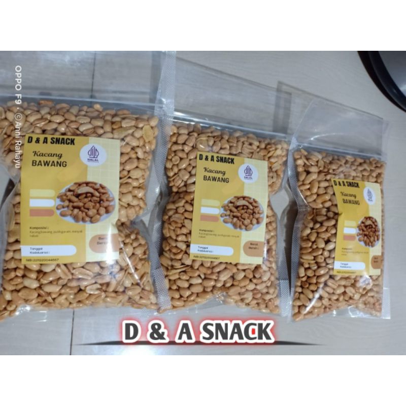 

Kacang Bawang Goreng Original Kemasan 500Gr