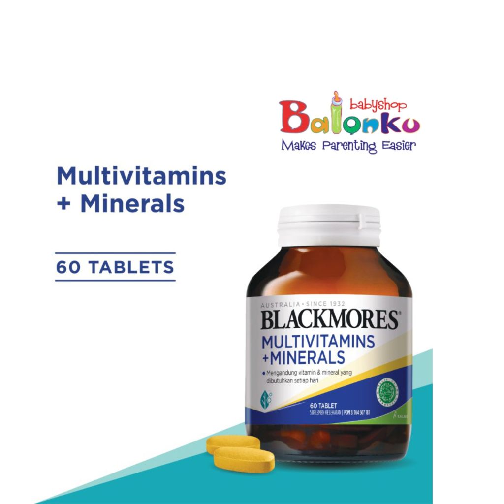 Blackmores Multivitamin + Mineral 60 Kapsul