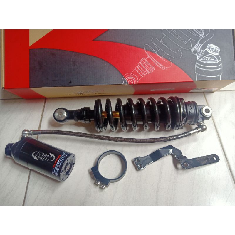 SHOCKBRAKER BELAKANG KTC RACING NINJA SS NINJA R MONO SHOCK KTC RACING NINJA R NINJA SS 2 KLIK FUNGS