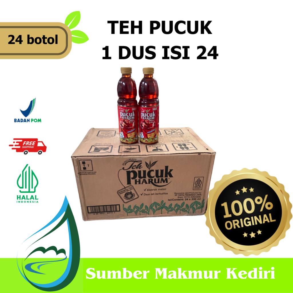 

TEH PUCUK HARUM 1 DUS ISI 24 BOTOL - 350ml Kediri