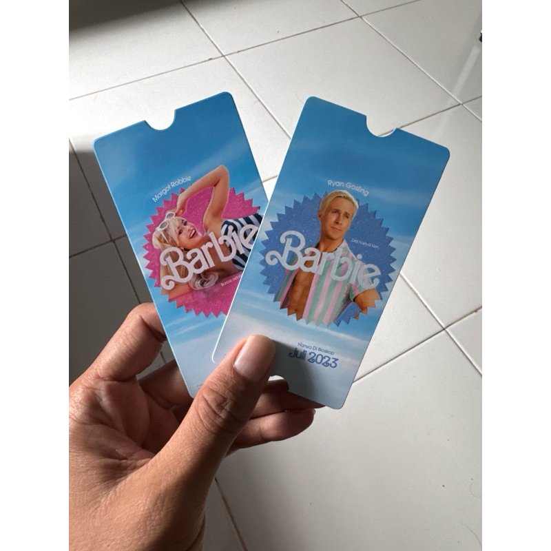 BARBIE MOVIE CGV COLLECTIBLE CARDS