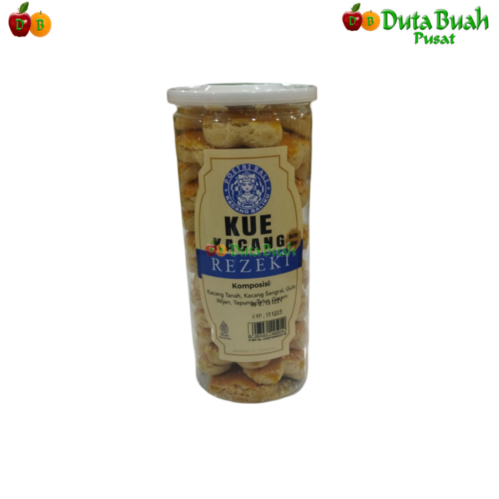 

DUTA BUAH Kue Kacang Rezeki Poetri Bali 500g